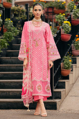 SWISSMISS BY CHARIZMA - SWISS LAWN 25" DIGITAL PRINTED WITH HEAVY EMBROIDERED - UNSTITCHED 3-PIECE SUIT