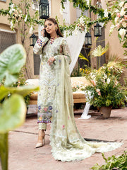 TUSCAN SUNSET BY MARYAM HUSSAIN - LUXURY LAWN FULL HEAVY EMBROIDERED - UNSTITCHED 3-PIECE SUIT