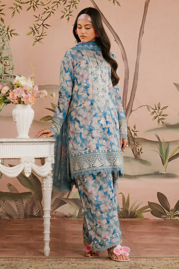 SCILLA BY AYZEL | LUXURY SWISS LAWN | MULTI DIGITAL PRINTED WITH EMBROIDERED | UNSTITCHED 3-PIECE SUIT |  AL-04