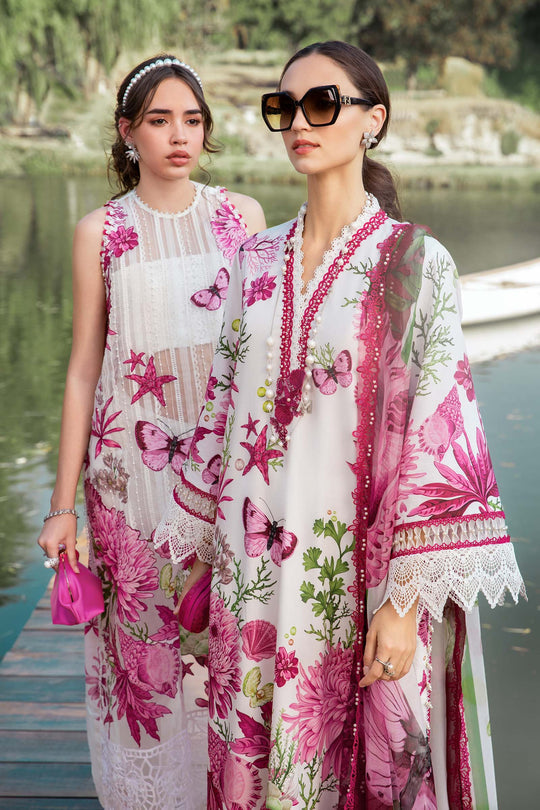 MARIA.B MPRINTS 2025" LUXURY LAWN EMBROIDERED COLLECTION MPT 2510 A