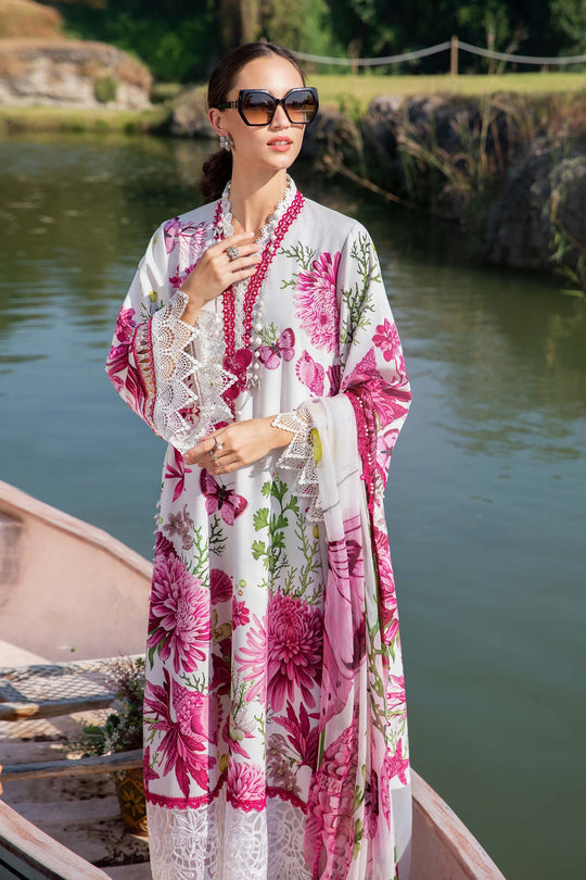 MARIA.B MPRINTS 2025" LUXURY LAWN EMBROIDERED COLLECTION MPT 2510 A