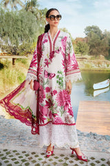 MARIA.B MPRINTS 2025" LUXURY LAWN EMBROIDERED COLLECTION MPT 2510 A