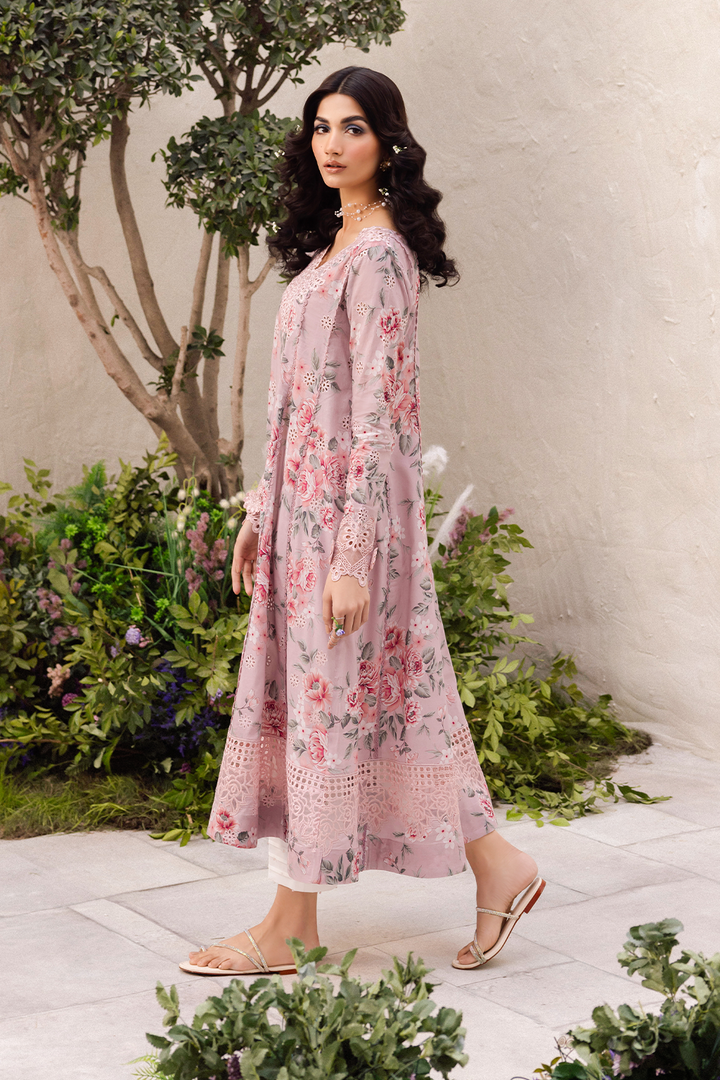 DAHLIA BY IZNIK LUXURY CHIKANKARI LAWN PRINTED WITH EMBROIDERED - UNSTITCHED 3 PC SUIT