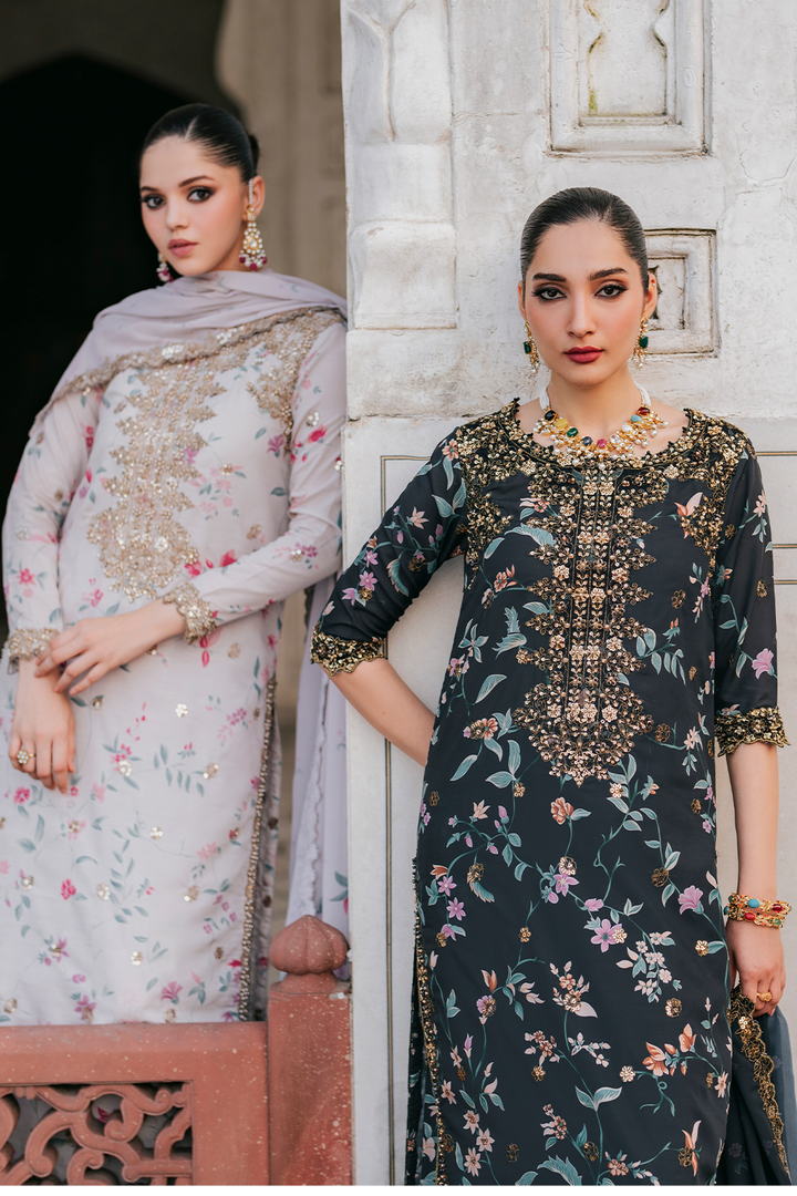 IZNIK | MULTI DIGITAL PRINTED LAWN WITH HEAVY EMBROIDERED | UNSTITCHED 3-PIECE SUIT