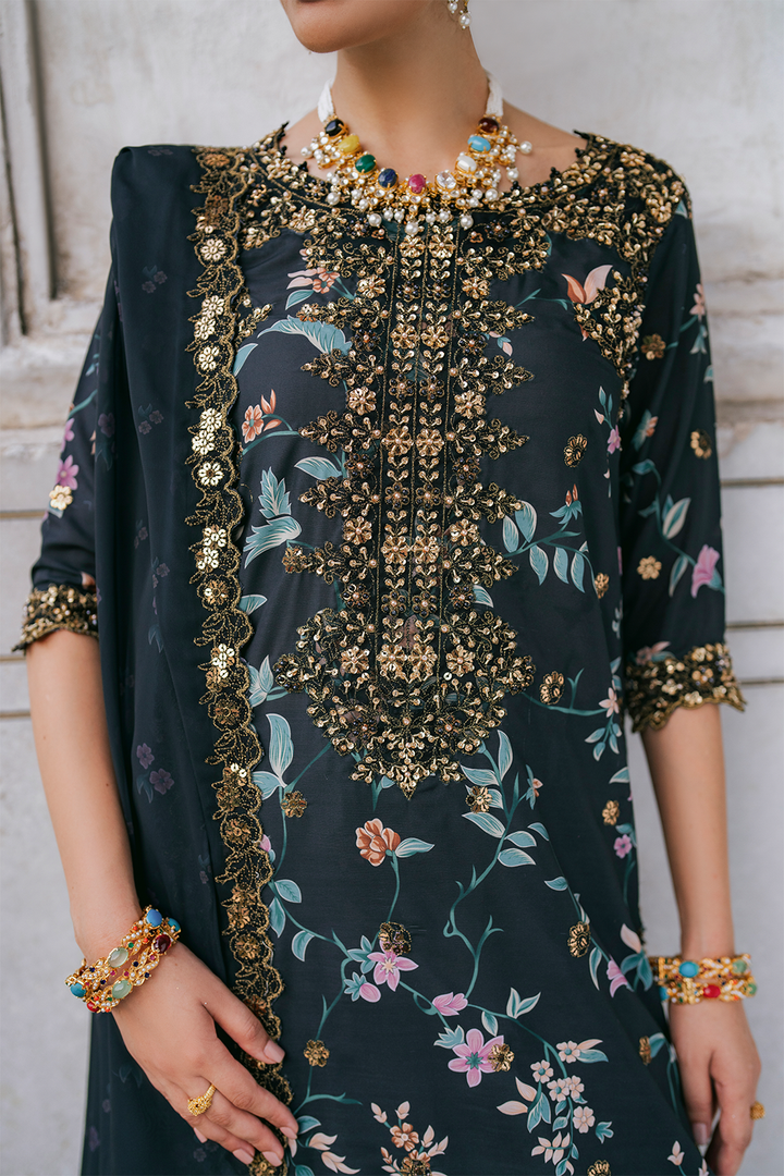 IZNIK | MULTI DIGITAL PRINTED LAWN WITH HEAVY EMBROIDERED | UNSTITCHED 3-PIECE SUIT