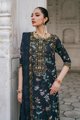 IZNIK | MULTI DIGITAL PRINTED LAWN WITH HEAVY EMBROIDERED | UNSTITCHED 3-PIECE SUIT