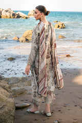 BAROQUE | BEAUTIFULLY ARTICLE | MULTI DIGITAL PRINTED WITH THREAD EMBROIDERED LAWN | UNSTITCHED 3-PIECE SUIT | UF-4126