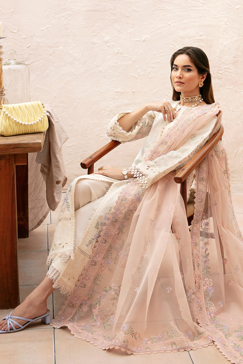 LUNA BY AFROZEH - CASCADE LUXURY LAWN 2025" – HEAVY EMBROIDERED – UNSTITCHED 3-PIECE SUIT