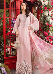 Maria B Pink Luxury Lawn Collection Replica