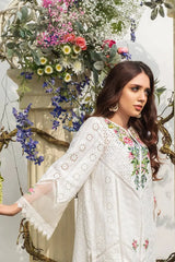 Farida Hasan White Luxury Lawn Collection Replica