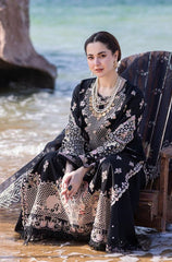 QALAMKAR - FULL MULTI THREAD EMBROIDERED LAWN COLLECTION 2025" - UNSTITCHED 3-PIECE SUIT