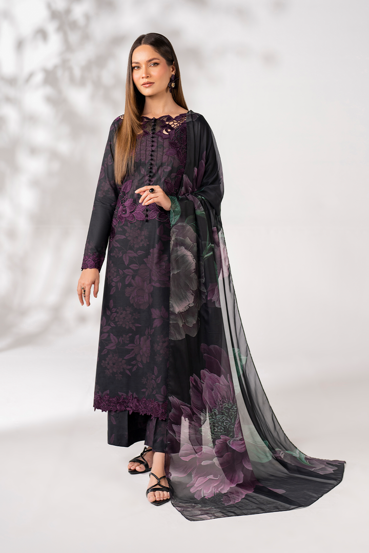 IZNIK | MULTI DIGITAL PRINTED WITH HEAVY EMBROIDERED LAWN | UNSTITCHED 3-PIECE SUIT | UE-270