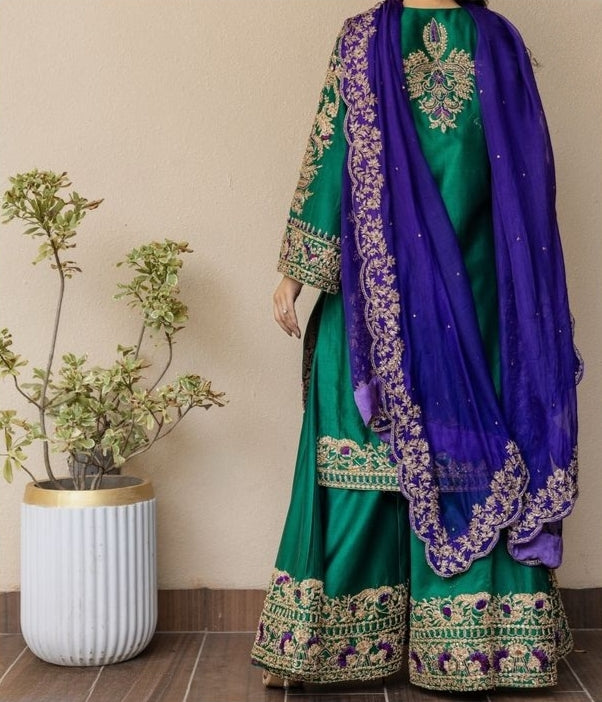 INDIAN RAW SILK STYLE | MAYO & MEHANDI COLLECTION 