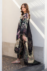 BAROQUE | MULTI DIGITAL PRINTED WITH PREMIUM EMBROIDERED LAWN | UNSTITCHED 3-PIECE SUIT | UF-4090