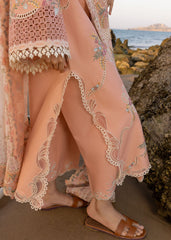 TWIRLS AND TIES BY CRIMSON | HEAVY MULTI THREAD EMBROIDERED LAWN WITH CHICKENKARI WORK | UNSTITCHED 3-PIECE SUIT | D-08-A