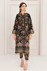 BAROQUE | LUXURY EMBROIDERED NET SUIT