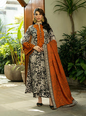 MYSHA BY ZAINAB CHOTTANI | ELEGANTLY DIGITAL PRINTED WITH EMBROIDERED SWISS LAWN | UNSTITCHED 3-PIECE SUIT