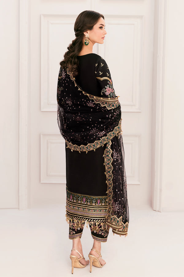 BAROQUE | LUXURY EMBROIDERED NET SUIT