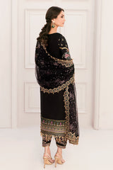 BAROQUE | LUXURY EMBROIDERED NET SUIT