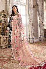 MIDNIGHT BY CRIMSON |  LUXURY LAWN | FULL HEAVY CHICKENKARI EMBROIDERED | UNSTITCHED 3-PIECE SUIT