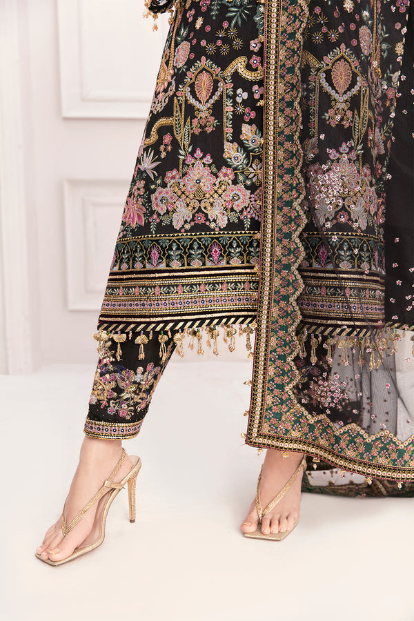 BAROQUE | LUXURY EMBROIDERED NET SUIT