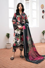 BAROQUE | LUXURY LAWN DIGITAL PRINTED WITH EMBROIDERED | UNSTITCHED 3-PIECE SUIT | BL-UF-532 | SUMMER COLLECTION