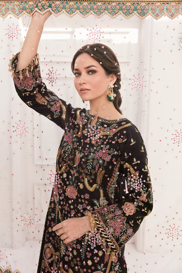 BAROQUE | LUXURY EMBROIDERED NET SUIT