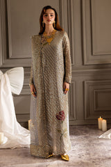 NUREH | AMAZING ARTICLE | LUXURY CHIFFON | FULLY HEAVY EMBROIDERED SEQUENCE WORK | UNSTITCHED 3-PIECE SUIT | TW-16
