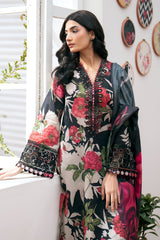 BAROQUE | LUXURY LAWN DIGITAL PRINTED WITH EMBROIDERED | UNSTITCHED 3-PIECE SUIT | BL-UF-532 | SUMMER COLLECTION