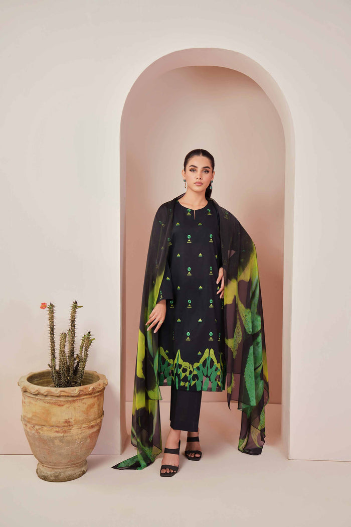 NISHAT | LUXURY EMBROIDERED LAWN | UNSTITCHED 3-PIECE SUIT | 42401245