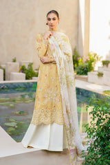 IZNIK | LUMINARY CHIKANKARI | EMBROIDERED & DIGITAL PRINTED LAWN | UNSTITCHED 3 PIECE SUIT