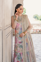 IZNIK | LUXURY LAWN MULTI DIGITAL PRINTED WITH FULL EMBROIDERED UNSTITCHED 3-PIECE SUIT | UE-312 PRINTED GEORGETTE