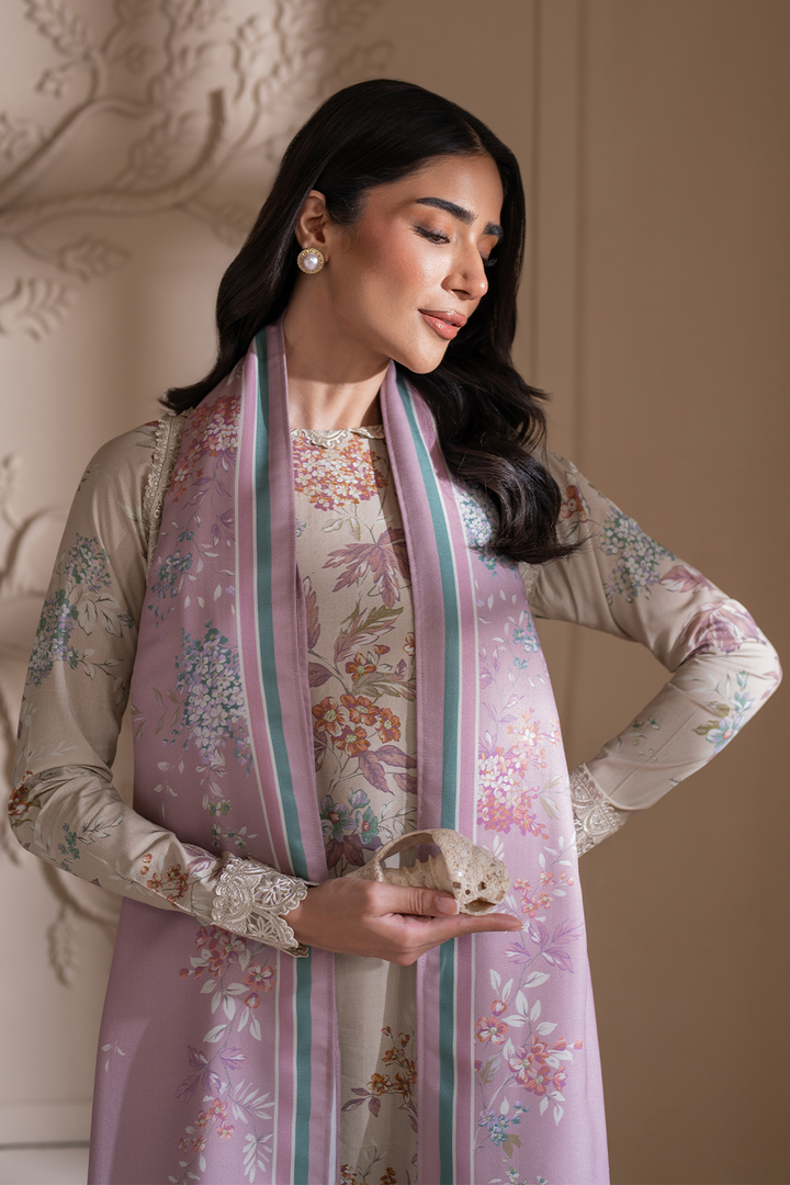 IZNIK |ELEGANTLY DIGITAL PRINTED LAWN WITH EMBROIDERED - UNSTITCHED 3-PIECE SUIT