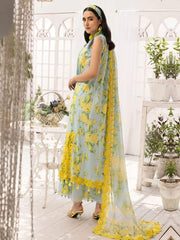 ITTEHAD | SUN FLOWER |  DIGITAL PRINTED LAWN WITH PURE DIGITAL SILK DUPPATA EMBROIDERED | UNSTITCHED 3-PIECE SUIT