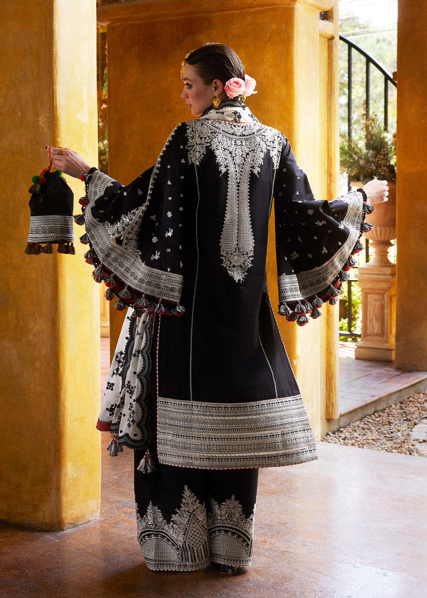 SHAMS BY HUSSAIN REHAR | ELEGANTLY PREMIUM EMBROIDERED LAWN | UNSTITCHED 3-PIECE SUIT