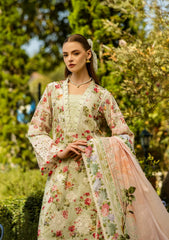 DEAR PARADISE BY ELAF | MULTI DIGITAL PRINTED WITH CHICKENKARI LAWN & HEAVY THREAD EMBROIDERED WORK | UNSTITCHED 3-PIECE SUIT | ELK-04A