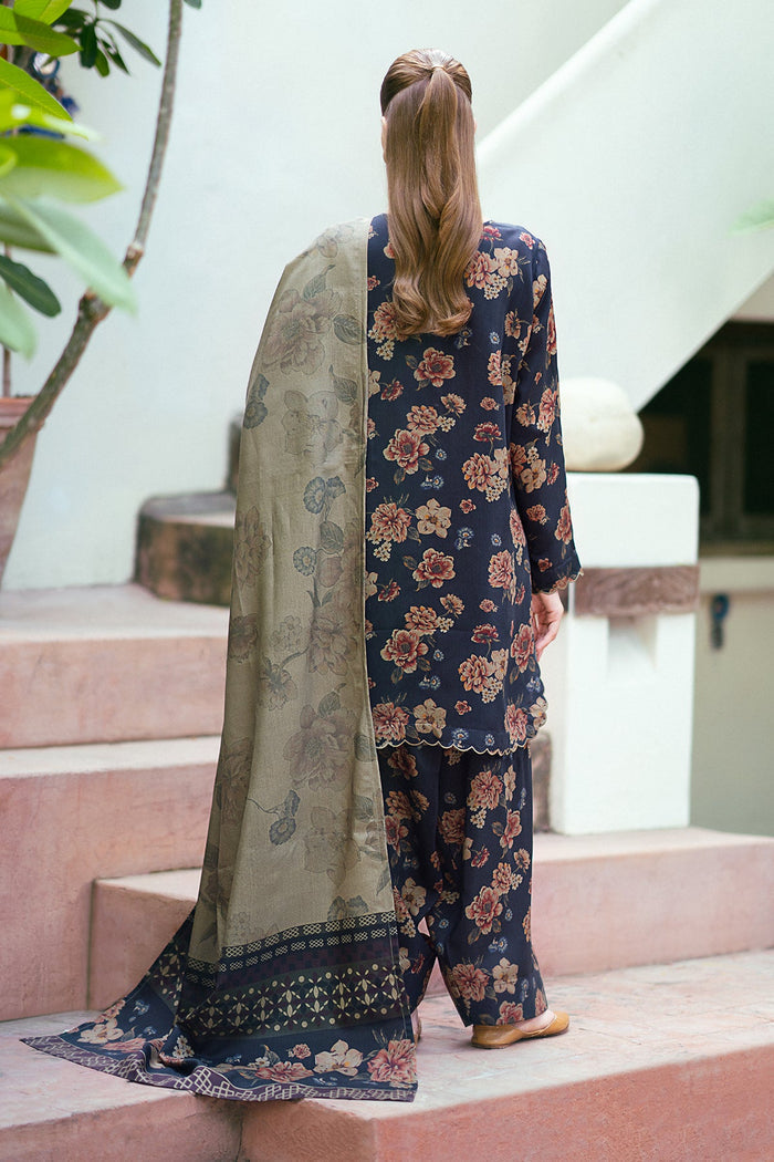 BAROQUE | BEAUTIFUL DIGITAL PRINTED LAWN WITH HEAVY EMBROIDERED | UNSTITCHED 3-PIECE SUIT | SF-771