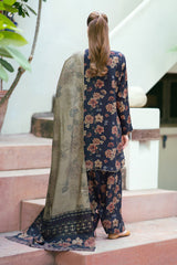BAROQUE | BEAUTIFUL DIGITAL PRINTED LAWN WITH HEAVY EMBROIDERED | UNSTITCHED 3-PIECE SUIT | SF-771