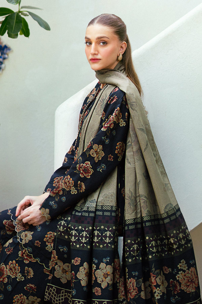BAROQUE | BEAUTIFUL DIGITAL PRINTED LAWN WITH HEAVY EMBROIDERED | UNSTITCHED 3-PIECE SUIT | SF-771