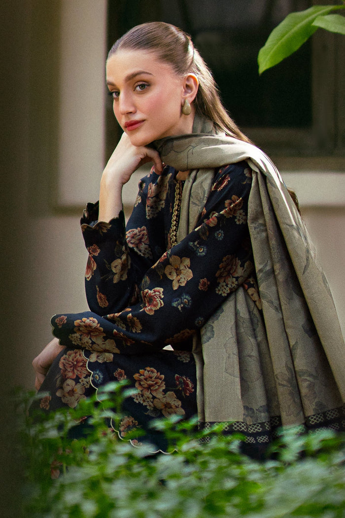 BAROQUE | BEAUTIFUL DIGITAL PRINTED LAWN WITH HEAVY EMBROIDERED | UNSTITCHED 3-PIECE SUIT | SF-771