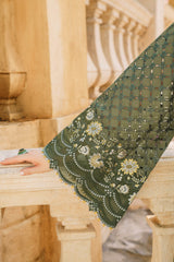 BAROQUE | LUXURY LAWN | FULL HEAVY EMBROIDERED WITH SCHIFFLI WORK | UNSTITCHED 3-PIECE SUIT | SL12-D10
