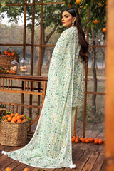 GUL AHMED | DIGITAL PRINTED WITH PREMIUM EMBROIDERED LAWN | UNSTITCHED 3-PIECE SUIT | BCT-42005