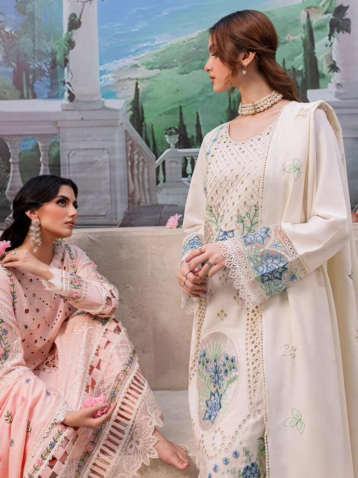 VERONICA BY MAHNUR | LUXURY LAWN | BEAUTIFUL MULTI THREAD EMBROIDERY WORK | UNSTITCHED 3-PIECE SUIT | CECILIA