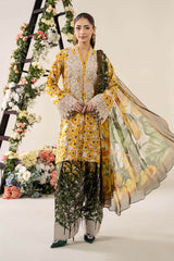 MARIA.B | MPRINTS WITH HEAVY EMBROIDERED LAWN | UNSTITCHED 3-PIECE SUIT | MPT-2606-A