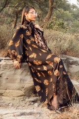 MARIA B - BLACK - DIGITAL PRINTED LUXURY LAWN COLLECTION 25'