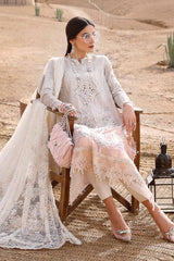 TWO TONE SHADE BY MARIA B | LUXURY LAWN |  HEAVY SCHIFFLI WORK WITH FULLY HEAVY MULTI THREAD EMBROIDERED SEQUENCE WORK | UNSTITCHED 3-PIECE SUIT | D-2515-A