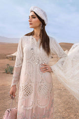 TWO TONE SHADE BY MARIA B | LUXURY LAWN |  HEAVY SCHIFFLI WORK WITH FULLY HEAVY MULTI THREAD EMBROIDERED SEQUENCE WORK | UNSTITCHED 3-PIECE SUIT | D-2515-A