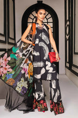 Maria B Black Digital Printed Lawn Collection Replica