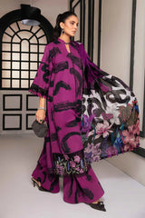 Maria B Magenta Digital Printed Lawn Collection Replica