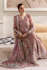 MARIA B | FULLY HEAVY HAND EXQUISITELY EMBROIDERED CHIFFON DRESS | UNSTITCHED 3-PIECE SUIT | MPC-25-105